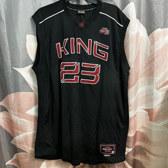 Nike Other - Vintage Nike Air King Lebron James men's sewn basketball jersey XL +4 Length Y2K